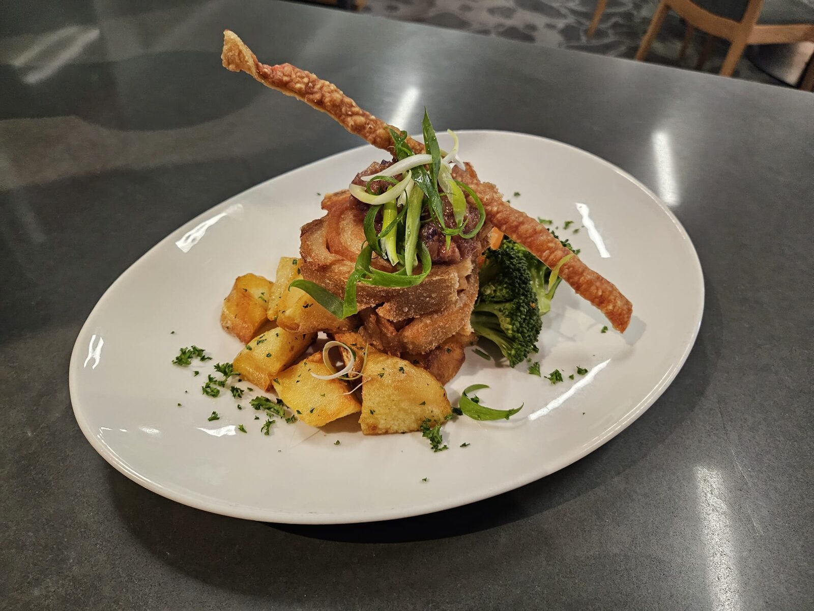 Pork belly - The Spitfire Restaurant